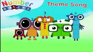 Numberblocks Intro But Big Baby EYES Blocks Version Only Song ,