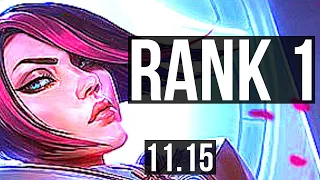 FIORA vs CAMILLE (TOP) | Rank 1, Rank 1 Fiora, 6 solo kills, 11/2/8 | BR Challenger | v11.15