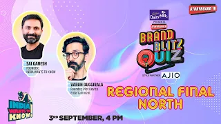 LIVE: Brand Blitz Quiz: Regional Final - North Zone | Storyboard18