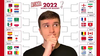 ASMR | American Predicts 2022 FIFA World Cup ⚽️🏆