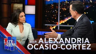 Rep. Ocasio-Cortez On The Humanitarian Crisis In And Speaking With President Biden About Gaza