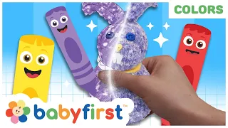 Toddler Learning Video | COLOR CREW MAGIC - NEW SHOW | Magical Toys come to life | BabyFirst TV