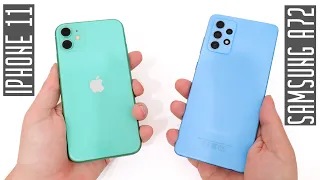 Что выбрать? БУ iPhone 11 или Samsung Galaxy A72?