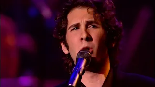 Josh Groban with David Foster - To Where You Are - Concert for World Children's Day 2002