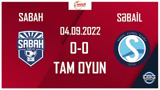 Sabah 0:0 Səbail | Misli Premyer Liqası 5-ci tur | TAM OYUN