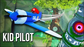 Kid Pilot | It's Super Mario But You're An Airplane