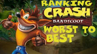 Ranking ALL 16 Crash Bandicoot Games WORST To BEST (Top 16 Crash Games)