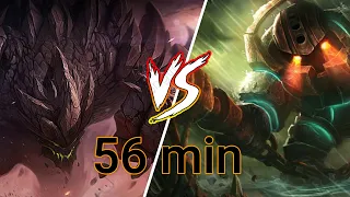 Longest Game One For All-Malphite vs Nautilus