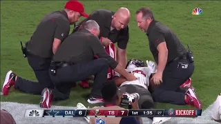 Sean Murphy-Bunting Scary Injury After CeeDee Lamb Touchdown | NFL Week 1