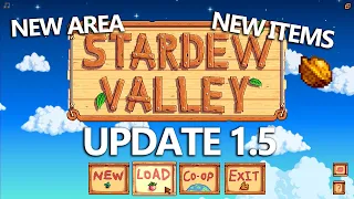 New Update is Here! Robin Upgrades and How to Get to Ginger Island | Stardew Valley 1.5