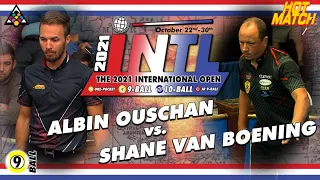 9-BALL: ALBIN OUSCHAN VS SHANE VAN BOENING - 2021 INTERNATIONAL 9-BALL OPEN