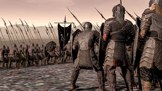 SAURON Last Stand VS GOOD Alliance (14K Men Battle) - Total War DAWNLESS DAYS Mod