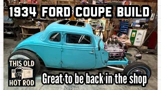 1934 Ford Coupe Progress