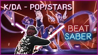 Beat Saber "K/DA - POP/STARS" | REAL Expert Ninja Runs!