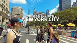 NEW YORK CITY TRAVEL 30 - WALKING TOUR MANHATTAN, 6th Ave, 5th Ave, Madison Ave, SoHo & 42nd Street