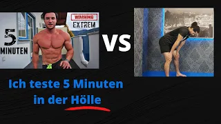 Ich teste 5 Minuten in der HÖLLE von Sascha Huber / Julian testet !