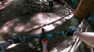 Bail out is a cool little connector trail at Tiger Mountain
