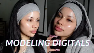 makeup tutorial for modeling digitals