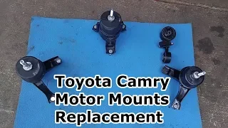 Engine & Transmission Mounts Replacement - Toyota Camry