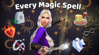 Every Spell in The sims 4 ✨