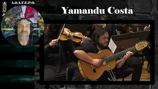 Yamandu Costa e Orquestra Sinfônica Municipal de SP- Fiesta - Reaction with Rollen