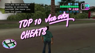 Top 10 Vice City Cheats