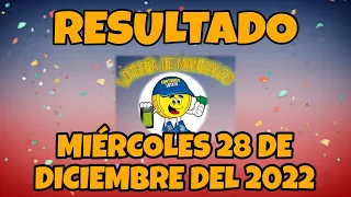 RESULTADO LOTERÍA DE MANIZALES DEL MIÉRCOLES 28 DE DICIEMBRE DEL 2022