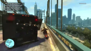 GTA 4 niko vs 6 star bridge cops