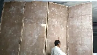 Wooden Sliding Folding Partition