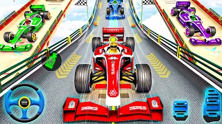 Formula Car Racing Stunts 3D - Impossible Car Mega Ramp Simulator - Android GamePlay