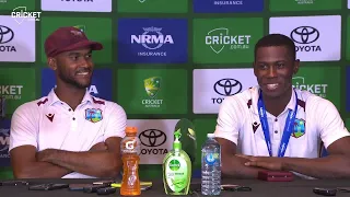 Brathwaite, Joseph bask in afterglow of unlikely Test win | Australia v West Indies 2023-24