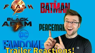 DC Fandome 2021 Reaction (The Flash, The Batman, Shazam, Black Adam, and MORE!)