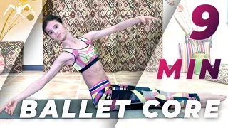 BALLET CORE 9-min WORKOUT with Maria Khoreva