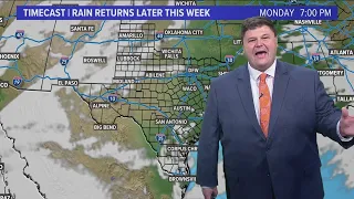 DFW Weather | Rain returns later this week in 14 day forecast