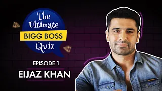 Eijaz Khan takes the Ultimate Bigg Boss Quiz | BB 14 | Salman Khan | Sidharth Shukla