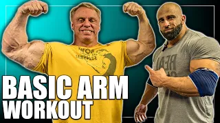 Basic Arm Workout for MASS | John Meadows & Fouad Abiad