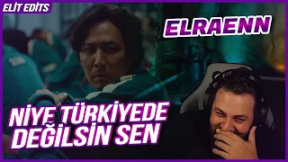 ELRAENN KOREDE NE YAPIYON OLUM NİYE TÜRKİYEDE DEĞİLSİN SEN? - SQUİD GAME PARADİ VİDEOSUNU İZLİYOR