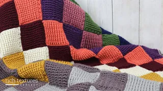 Stash Busting Blanket Crochet Pattern