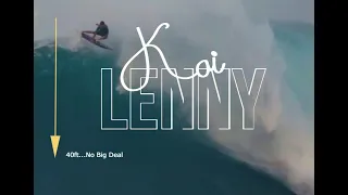 Kai Lenny Shoves a Rail Grab on a 40ft Jaws Wave Like it's No Big Deal #dailysurfzen