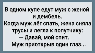 Как Дембель в Купе с Чужой Женой Отдыхал! Сборник Свежих Анекдотов! Юмор!