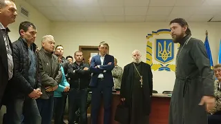 Збори громади с. Погреби щодо церкви.