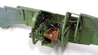Supermarine Spitfire Mk.IXc Eduard 1/48 cockpit model - Part 1