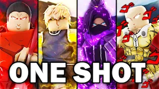 I Learned EVERY ONE SHOT COMBO in ROBLOX The Strongest Battlegrounds...