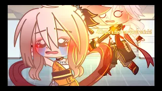 💥There's fire on your stick!💥||FW, Glitch(?)||Meme||Genshin Impact||Gacha Club||Kazuha x Yoimiya