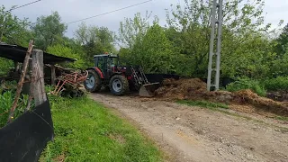 Agro-vlog-Massey-Ferguson-4270-La încărcat de balegar/Gunoi de grajd