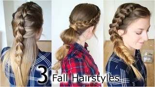 3 Fall Braided Fall Hairstyles  / School Hairstyles | Braidsandstyles12