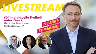 Podiumsdiskussion zur Meinungsfreiheit mit Christian Lindner & Peter Sloterdijk und Thea Dorn