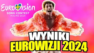 Eurovision 2024 RESULTS