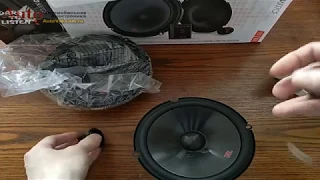 Распаковка 2-компонентной акустики JBL Stage3 607CF - автозвук