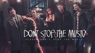 Destiel/Sabriel  ❥ Please don't stop the music
